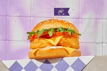 Бургер Хрустящая креветка-сыр