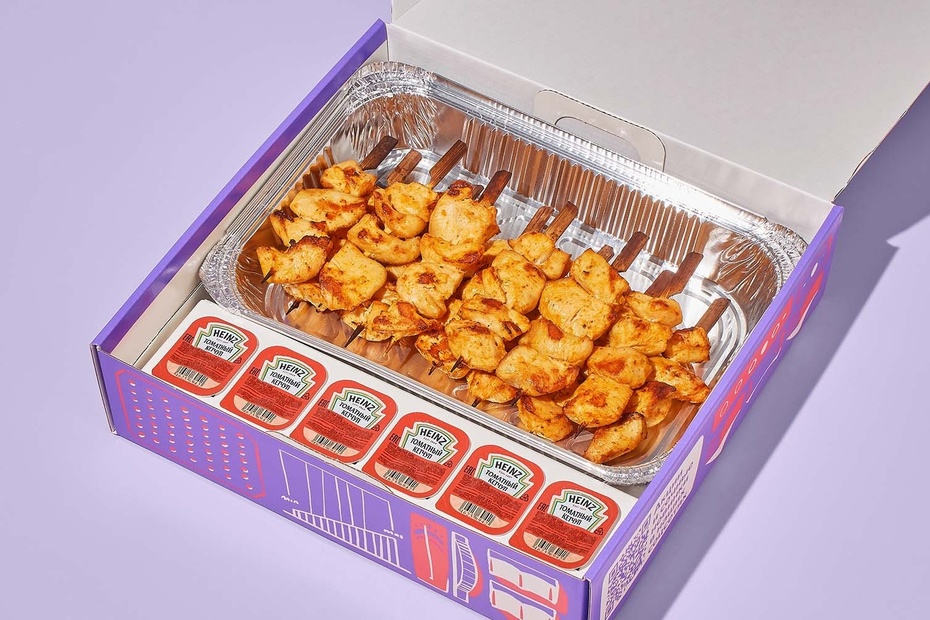 Бокс Куриные шашлычки - Достаевский