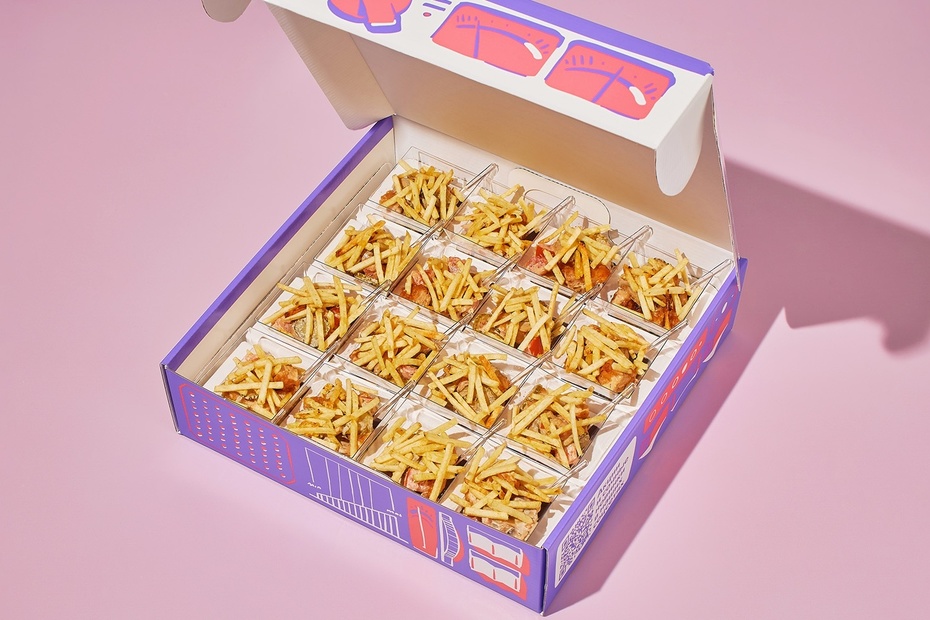 Бокс Мини-салаты по-деревенски - Достаевский