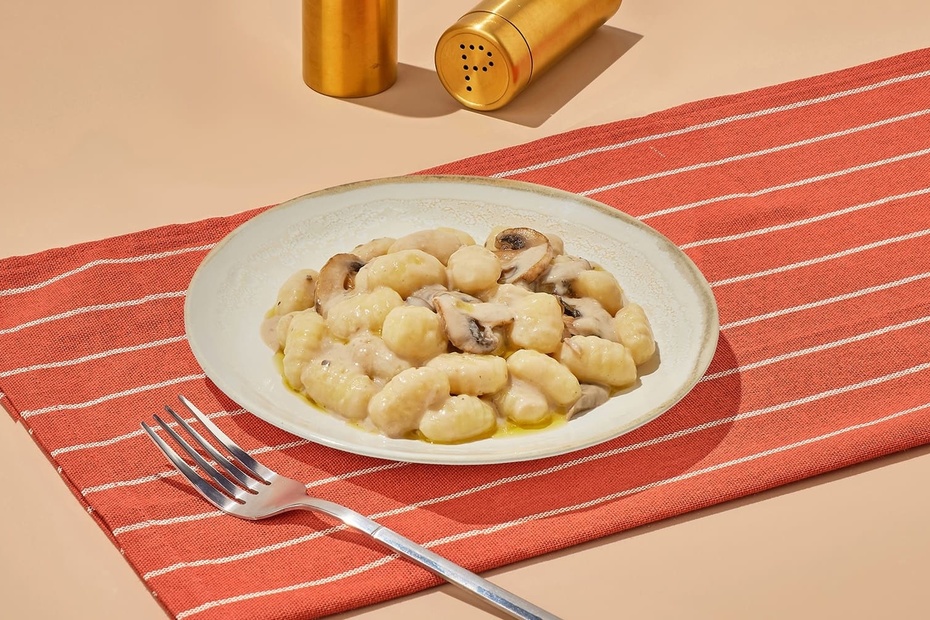 Ньокки с грибами в сливочном соусе - Достаевский