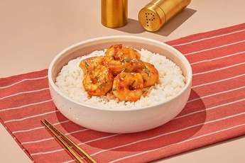 Рис с тигровыми креветками