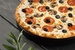 Пицца «Альфредо» на тонком тесте 30 см - Достаевский