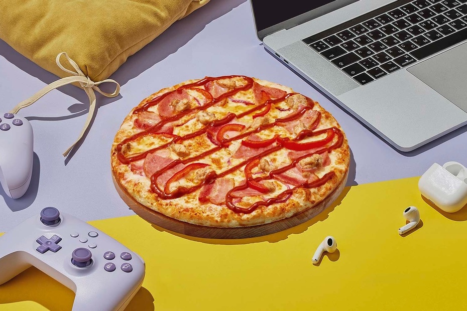 Пицца «Барбекю» 24 см Пицца «Барбекю» 24 см - Достаевский