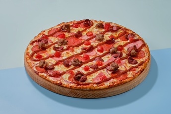 Пицца «Бавария» на тонком тесте 30 см