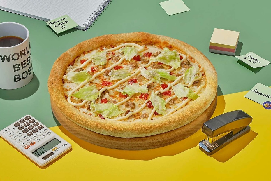 Пицца «Цезарь» 30 см - Достаевский