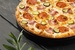 Пицца «Деревенская» на тонком тесте 30 см - Достаевский