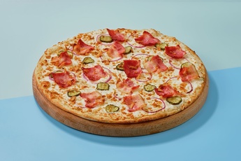 Пицца «Фермерская» на тонком тесте 30 см