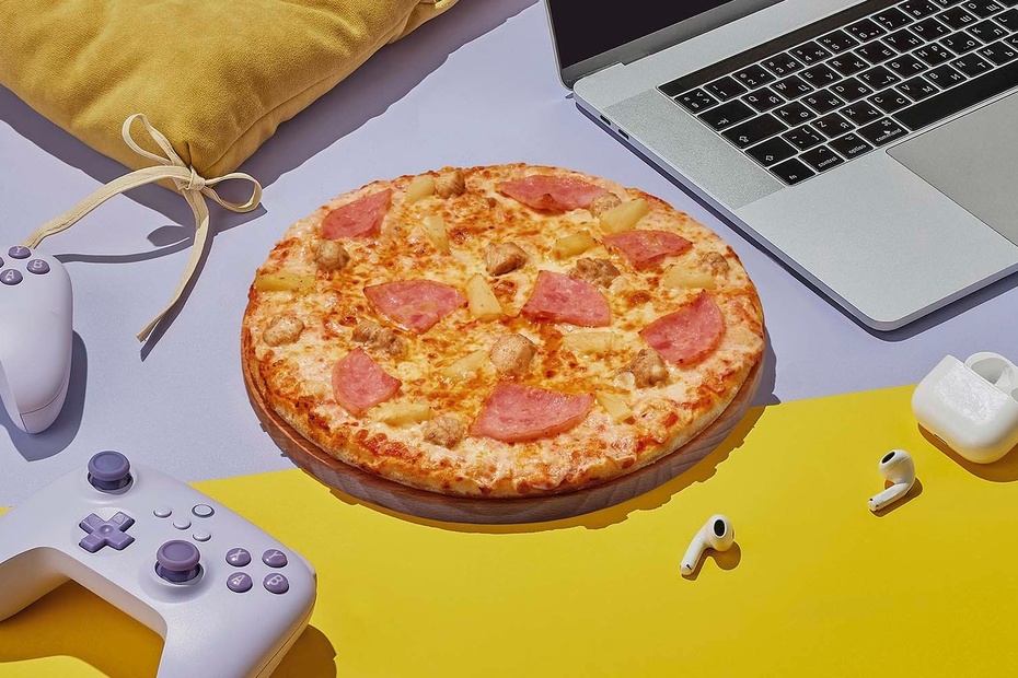 Пицца «Гавайская» 24 см Пицца «Гавайская» 24 см - Достаевский