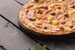 Пицца «Гавайская» на тонком тесте 30 см - Достаевский