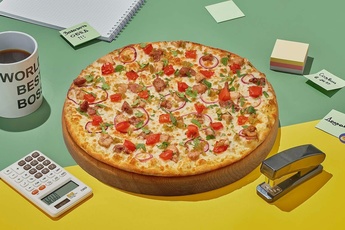 Пицца «Грузинская» на тонком тесте 30 см