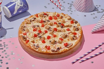 Пицца «Колорадо» на тонком тесте 30 см