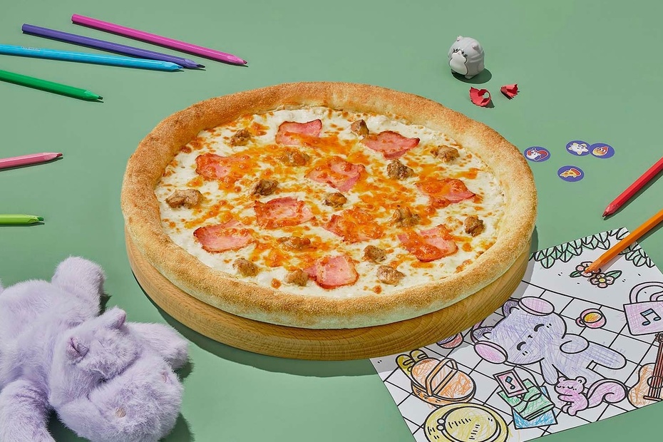 Пицца «Курица и бекон» 30 см Пицца «Курица и бекон» 30 см - Достаевский