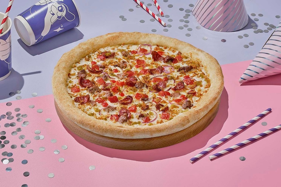 Пицца «Мясная острая» 30 см - Достаевский