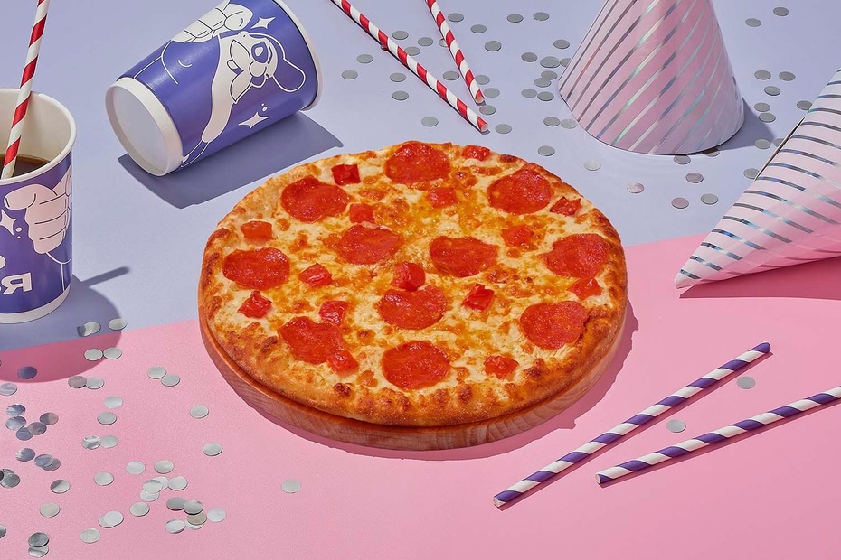 Пицца «Сливочная пепперони» 24 см Пицца «Сливочная пепперони» 24 см - Достаевский