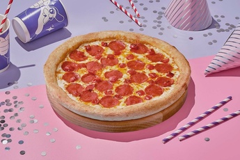 Пицца «Сливочная пепперони» 30 см