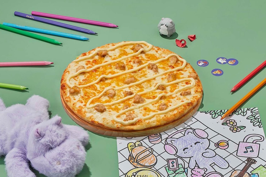 Пицца «Сырный цыпленок» 24 см Пицца «Сырный цыпленок» 24 см - Достаевский