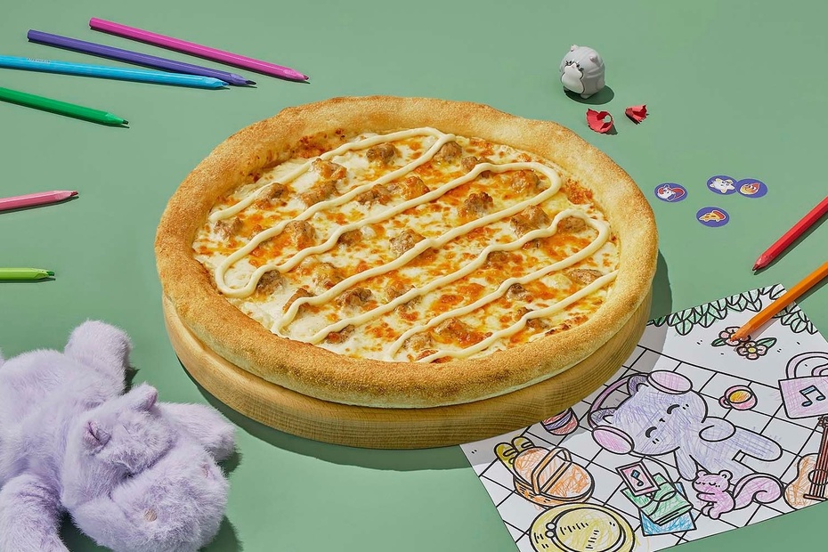 Пицца «Сырный цыпленок» 30 см - Достаевский