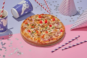 Пицца «Том ям с курицей» 24 см