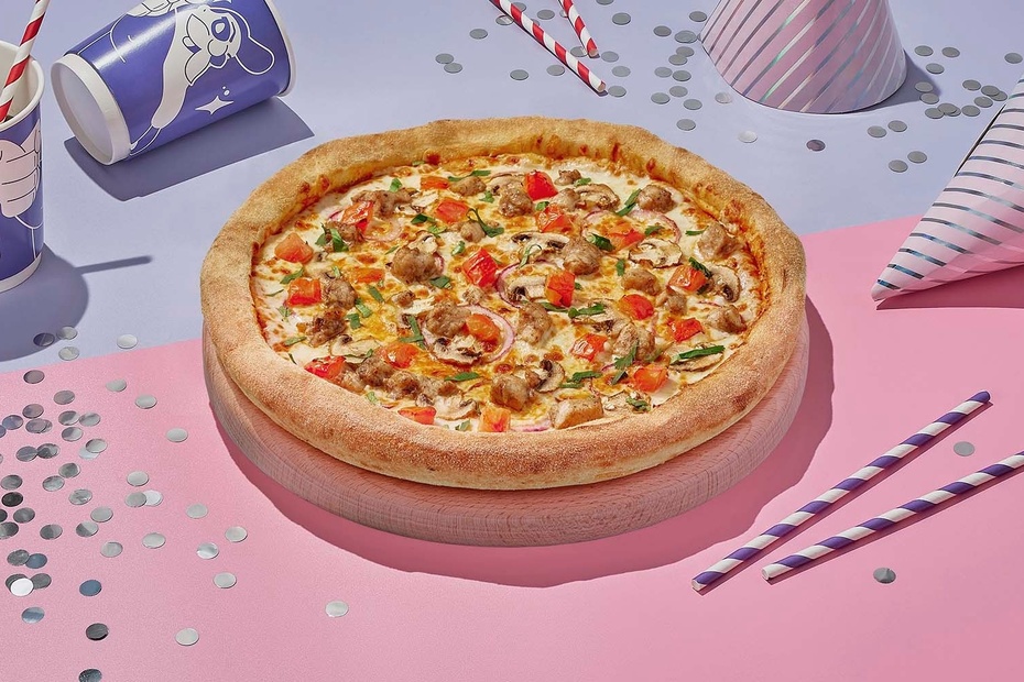 Пицца «Том ям с курицей» 30 см - Достаевский