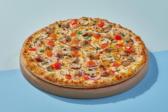 Пицца «Том ям с курицей» на тонком тесте 30 см