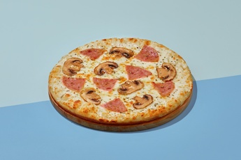 Пицца «Ветчина и грибы» 24 см