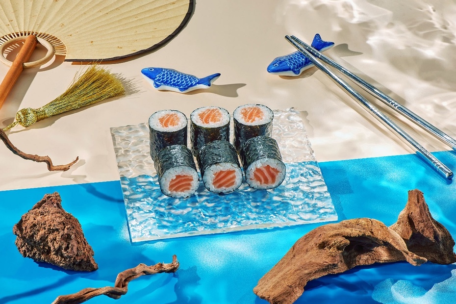 Маки с лососем - Достаевский