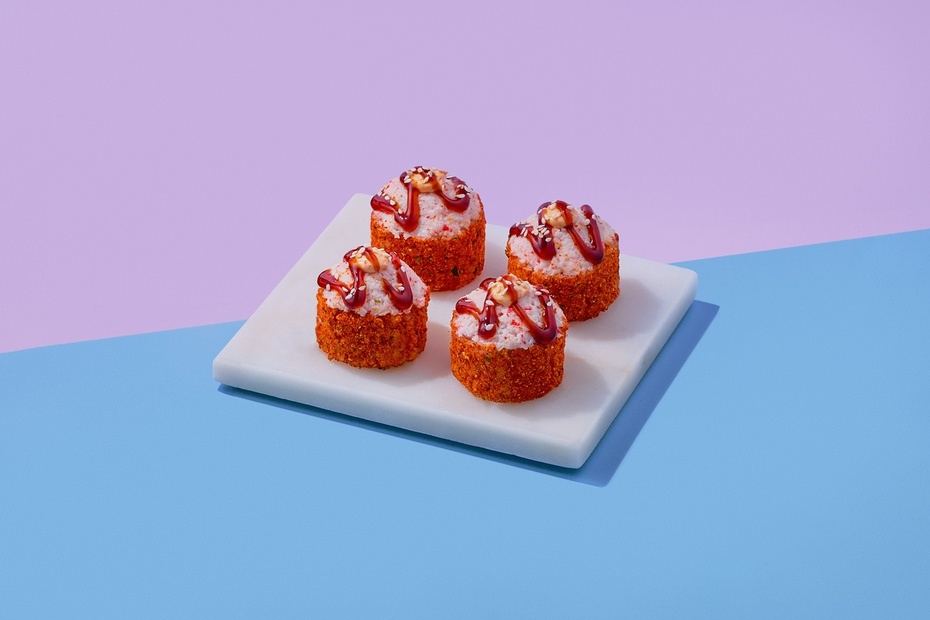 Острый ролл «Краб с шичими» 1/2 - Достаевский