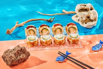 Ролл «Айсберг» с куриными стрипсами