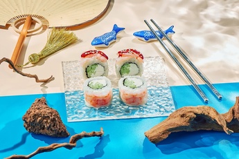 Ролл «Филадельфия с креветкой» 1/2