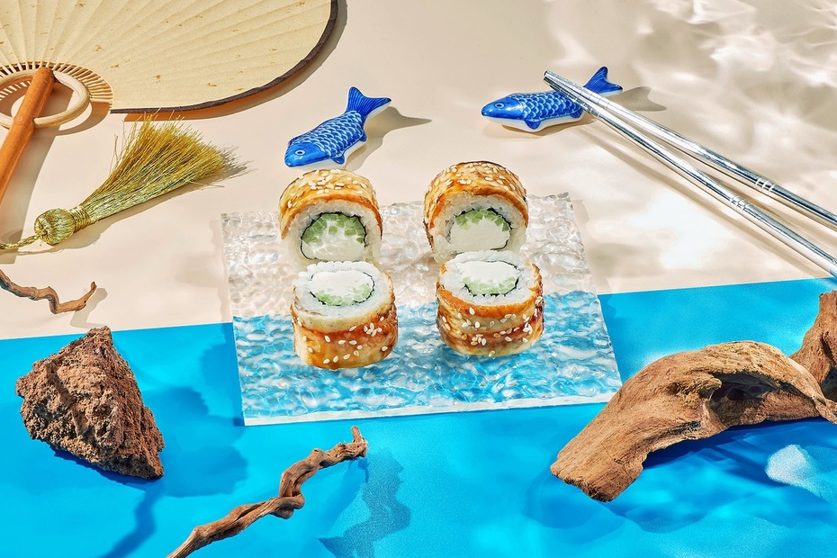 Ролл «Филадельфия с угрем» 1/2 - Достаевский