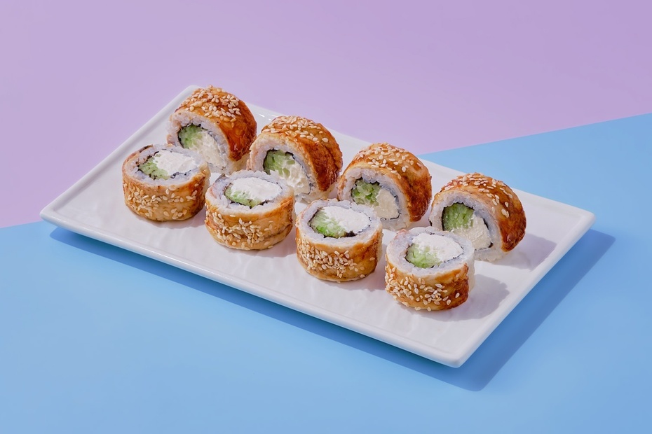 Ролл «Филадельфия с угрем» Ролл «Филадельфия с угрем» - Достаевский