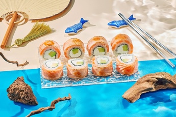 Ролл «Карамельная Филадельфия»