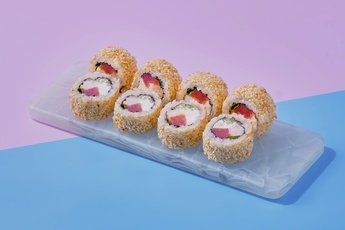 Ролл с тунцом и креветкой