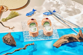 Ролл «Запеченная Филадельфия» 1/2