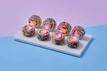 Темпурный ролл с креветкой