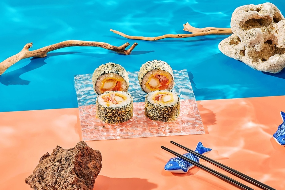 Темпурный ролл с курицей 1/2 - Достаевский