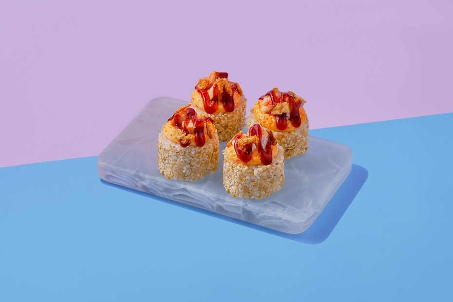 Запеченный ролл с курицей 1/2 - Достаевский