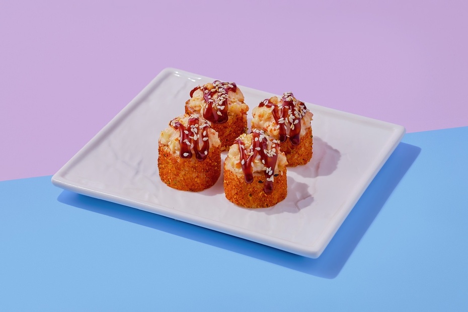 Запеченный «Шичими-ролл» с креветкой 1/2 - Достаевский