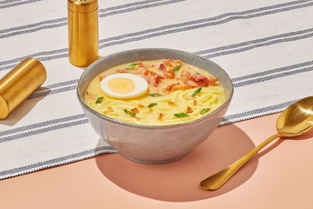 Рамен Сырный с беконом