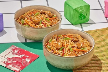 Рис с курицей терияки Х2