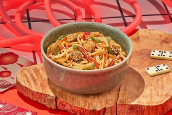 Удон с курицей