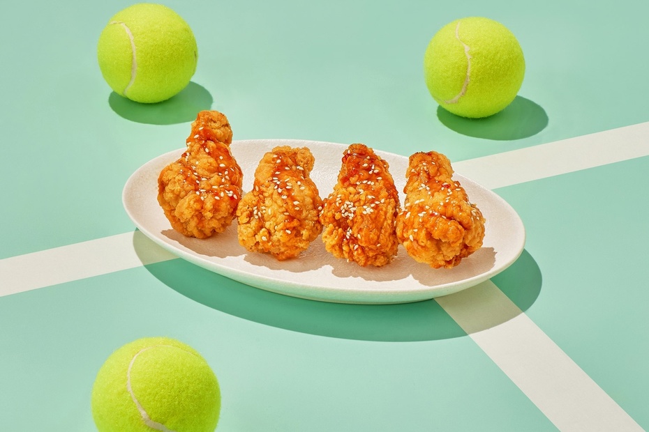 Куриные крылышки в устрично-сладком соусе - Достаевский